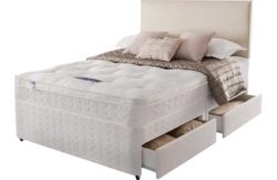 Silentnight Auckland Ortho Double Divan Bed - 4 Drw
